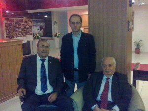 İki başkan buluştu