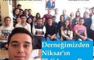 DERNEĞİMİZDEN 75 ÖĞRENCİMİZE BURS