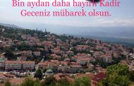 Kadir Geceniz Mübarek Olsun