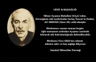 Vefat ve Başsağlığı: Ali GERDAN