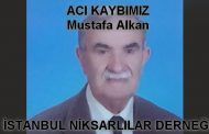 Vefat ve Başsağlığı; Mustafa Alkan