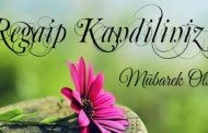 Regaip Kandiliniz Mübarek Olsun