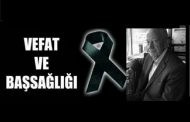 Vefat ve Başsağlığı; Nedim KARATAŞ