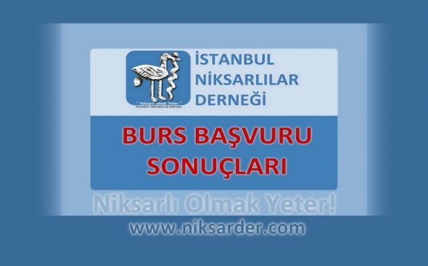 İstanbul Niksarlılar Derneği Burs Başvuru Sonuçları Açıklandı