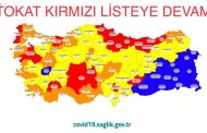 Tokat Kırmızı Listeye Devam