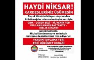 Haydi Niksarlılar, Kardeşlerimiz Üşümesin