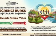 İstanbul Niksarlılar Derneği Burs Başvuruları Başlıyor
